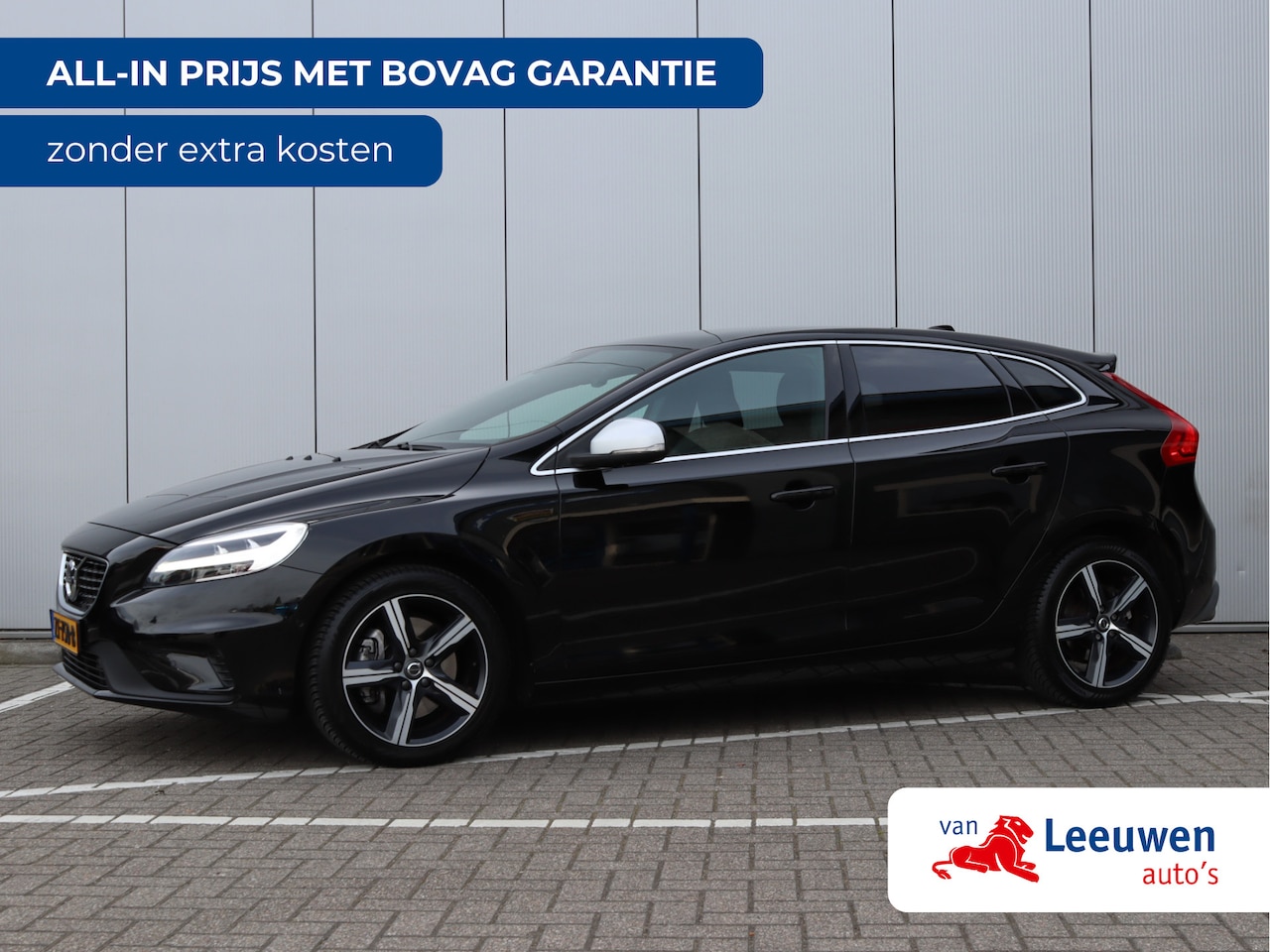 Volvo V40 - 1.5 T3 Polar+ R-design | Panoramadak | Leder | Trekhaak | H/K | NAP - AutoWereld.nl