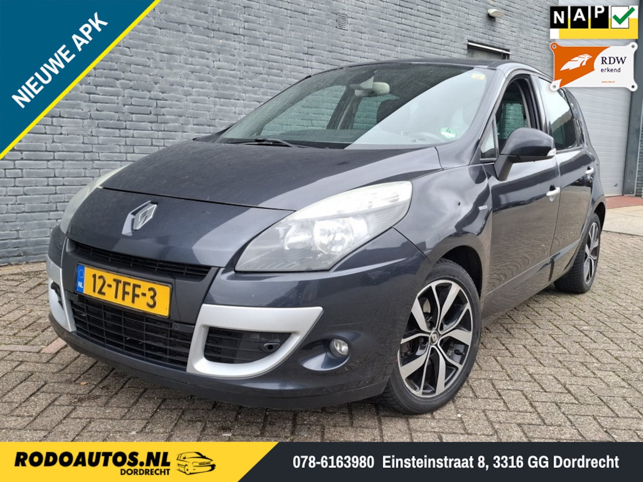 Renault Scénic - 1.6 dCi Bose Navi/Pano/Ecc/Cruise ✅ - AutoWereld.nl