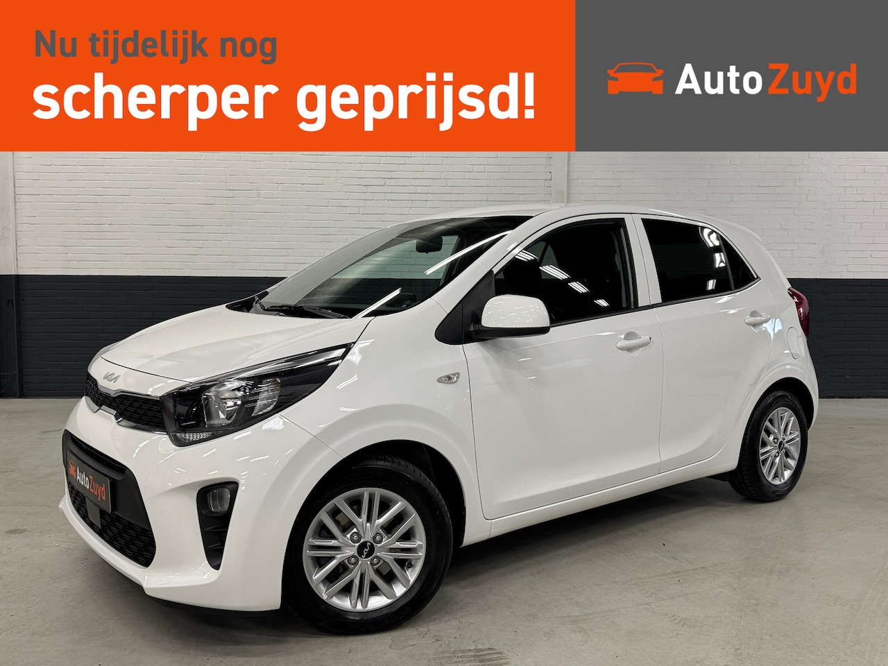 Kia Picanto - 1.0 DPi DynamicLine Automaat / Carplay / Camera / Stuur- & Stoelverwarming / DAB - AutoWereld.nl