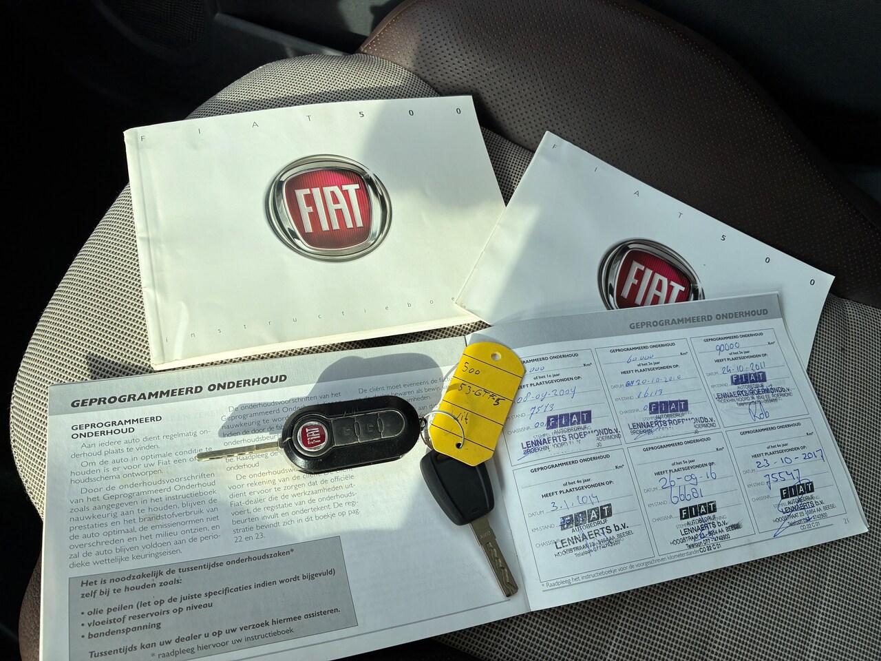 Fiat 500 - 1.2 Pop Airco, Nieuwe Distributiekit,Banden