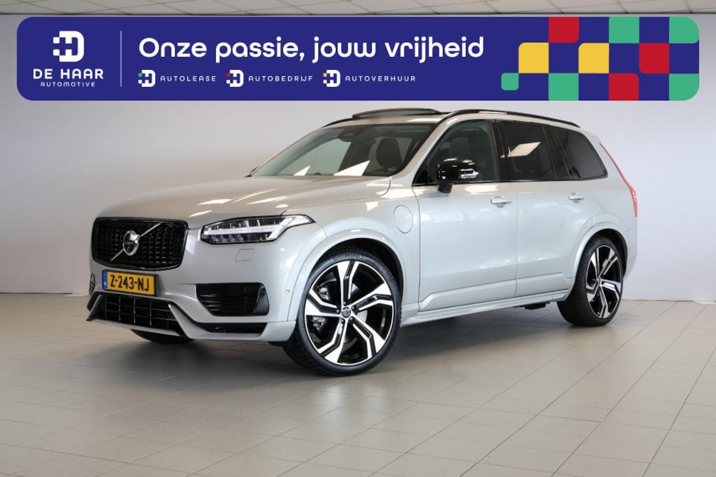 Volvo XC90 - 2.0 T8 Recharge AWD Ultimate Dark - Luchtvering - Bowers - Pano - AutoWereld.nl