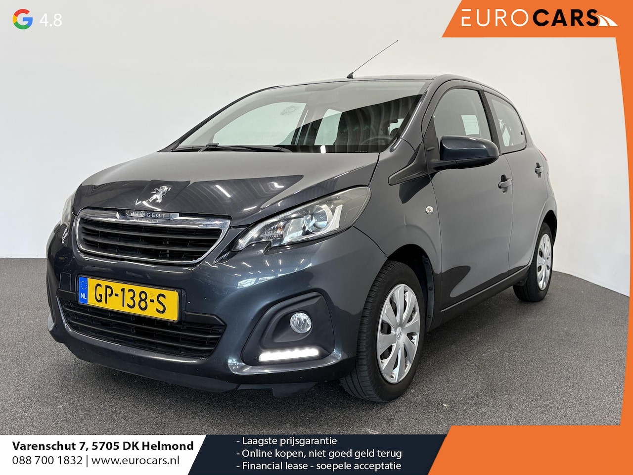 Peugeot 108 - 1.0 e-VTi Active Airco Radio Bluetooth APK tot 11-01-2027 - AutoWereld.nl