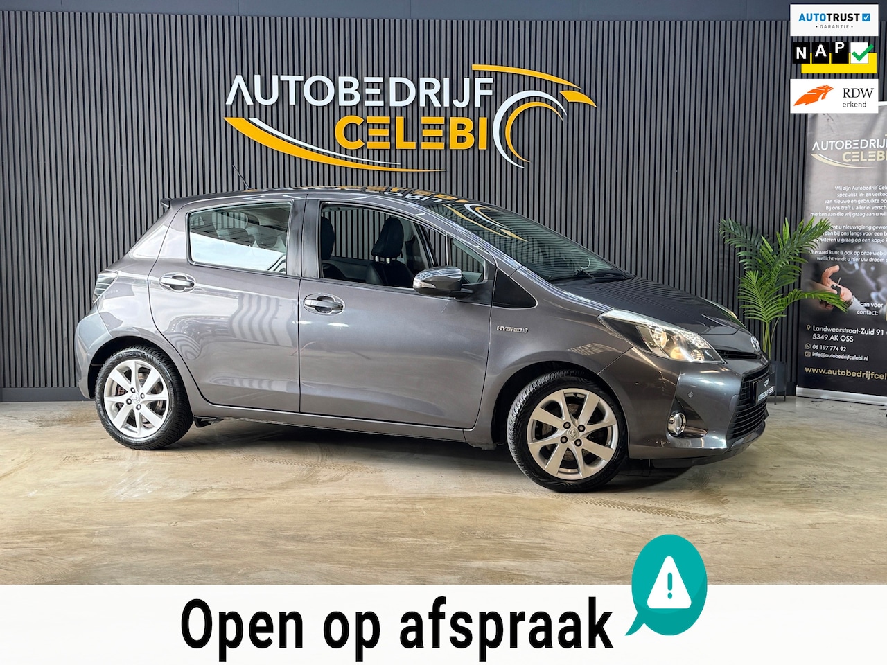 Toyota Yaris - 1.5 Full Hybrid Dynamic 2013 GRIJS CAMERA|NAP - AutoWereld.nl