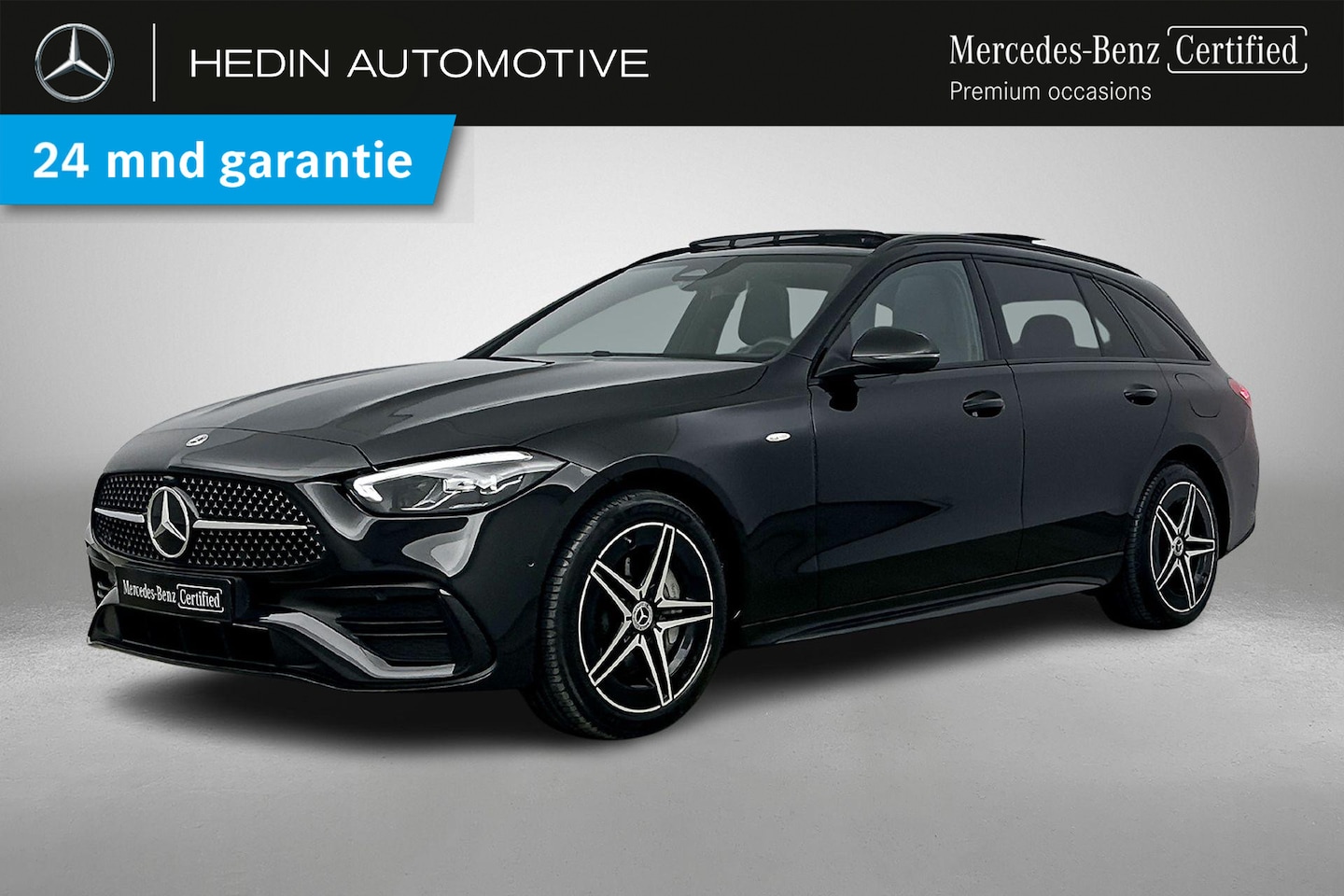 Mercedes-Benz C-klasse Estate - C 300e Automaat AMG Line | Nightpakket | Winterpakket | Panoramadak | Memory | Stoelverwar - AutoWereld.nl