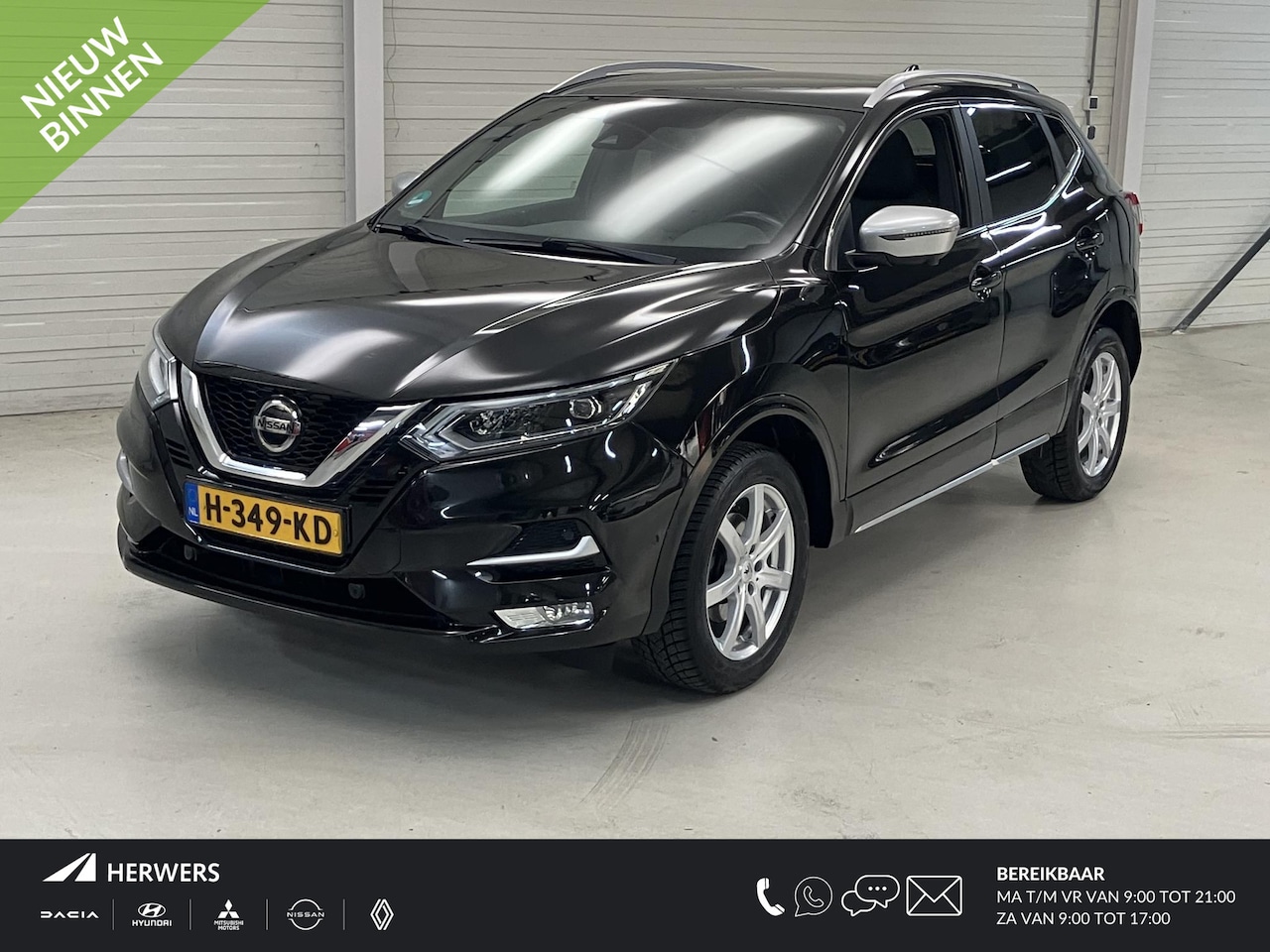 Nissan Qashqai - 1.3 DIG-T Tekna / Trekhaak / Panoramadak - AutoWereld.nl