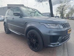 Land Rover Range Rover Sport - 2.0 P400e HSE Dynamic SVO Grey Airco/ECC, Leder, Navi, Pano Geheel dealeronderhouden