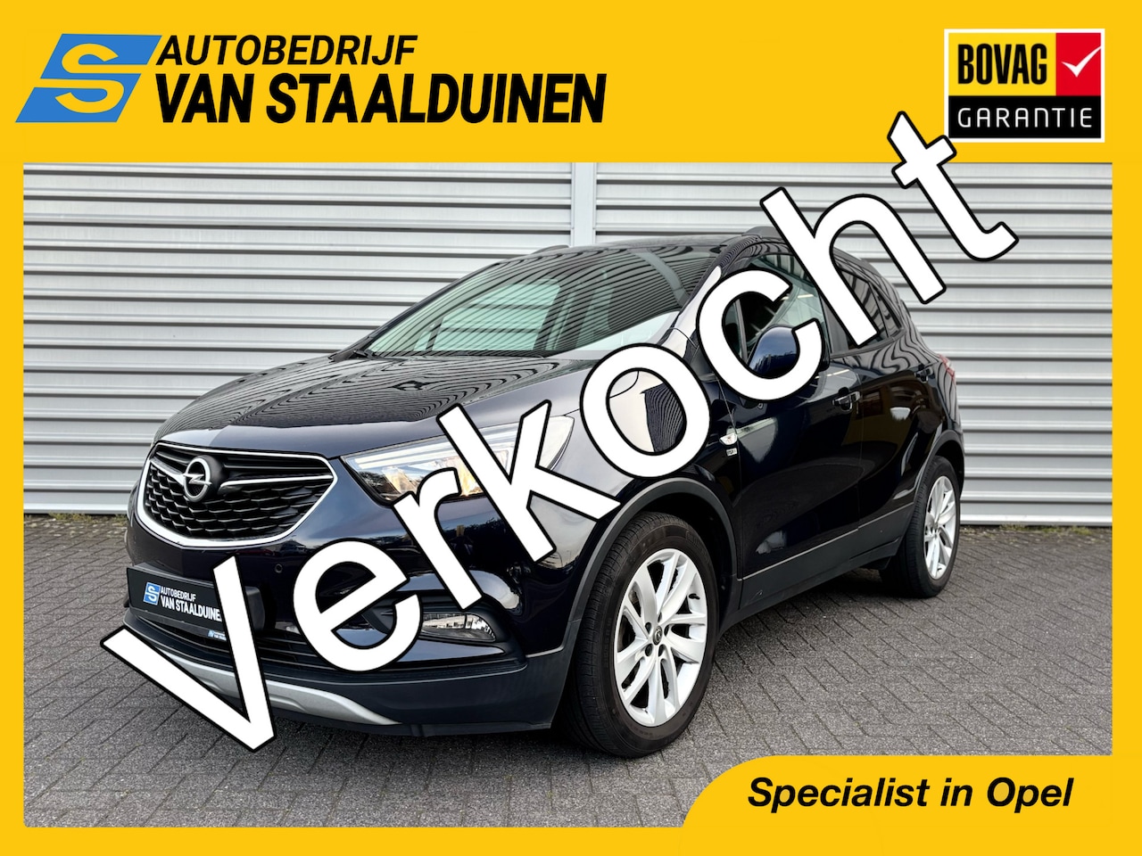 Opel Mokka X - 1.4 Turbo 120 Jaar Edition | Stoelverwarming | Navigatiesysteem | Parkeersensoren voor en - AutoWereld.nl