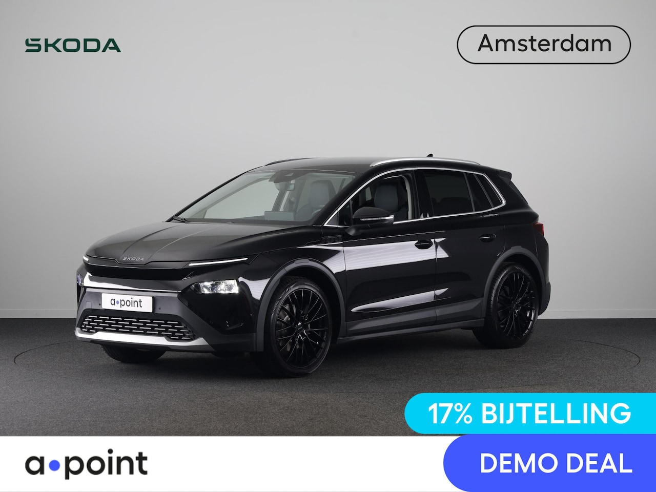 Skoda Elroq - 60 Business Edition - Tour 204pk | Trekhaak | 21 inch Black | Stoelverwarming | Adaptive C - AutoWereld.nl