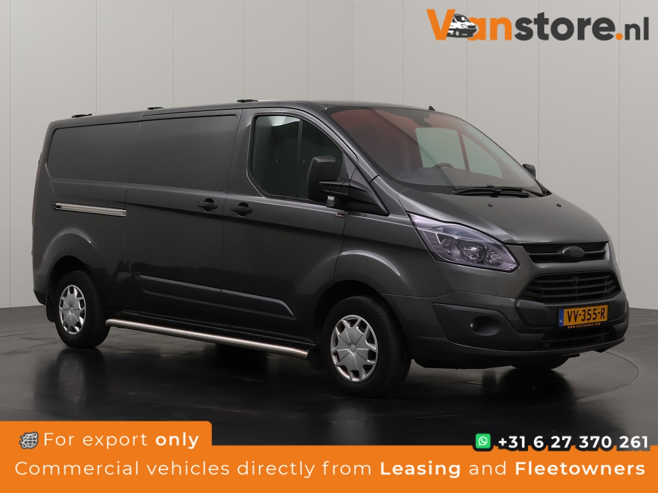 Ford Transit Custom - 2.2TDCI 125PK Lang Limited | Airco | Cruise | 3-Zits - AutoWereld.nl