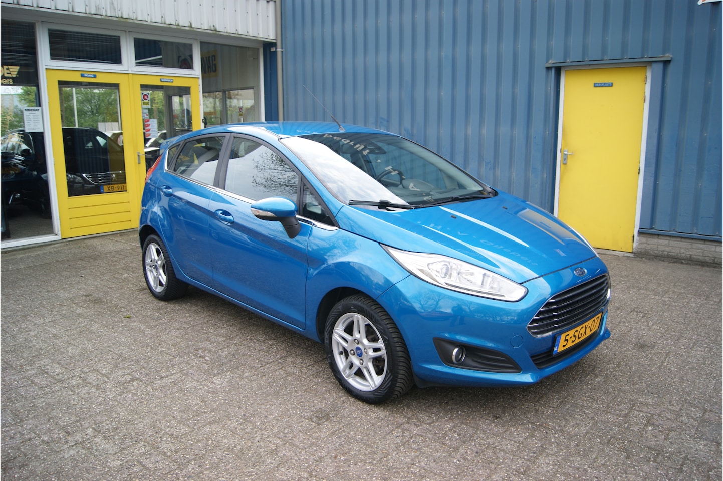 Ford Fiesta - 1.0 EcoBoost Titanium 1.0 EcoBoost Titanium, Airco/ECC, 100 pk, MOOI!!! - AutoWereld.nl