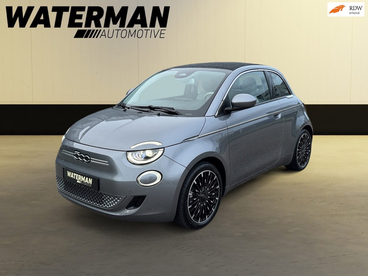 Fiat 500e - CABRIO LA PRIMA 42KWH Soh 98%/CAMERA/ACC CRUISE/PDC/LANE-ASSIST/MAGIC-EYE/BLIND-SPOT/KEYLE - AutoWereld.nl