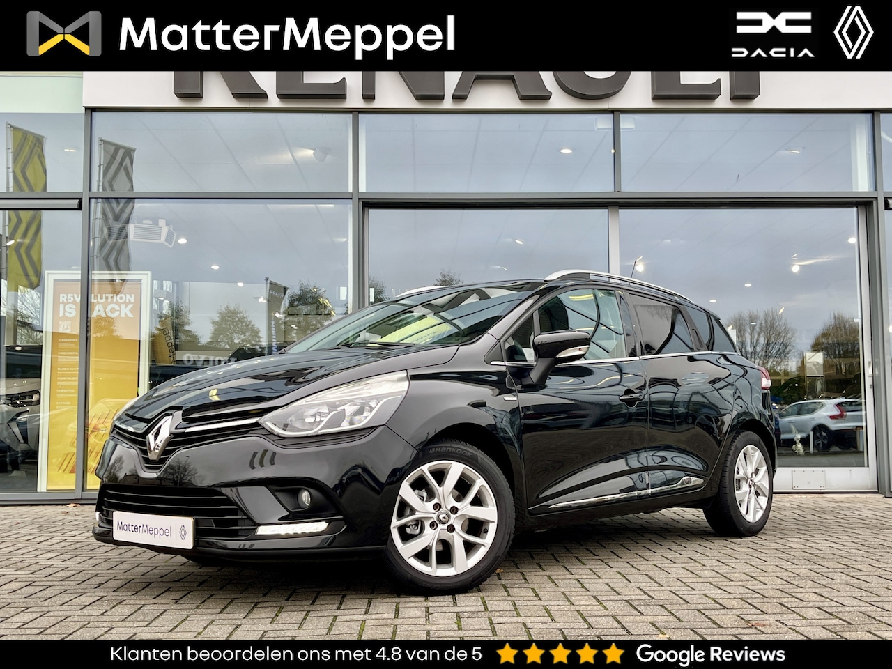 Renault Clio Estate - 0.9 TCe 90 Limited | Navigatie | Parkeersensoren | Lichtmetaal | Airco | Cruise Control | - AutoWereld.nl