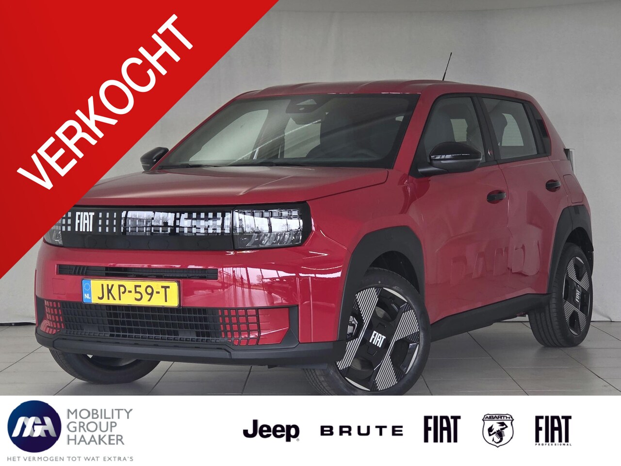 Fiat Grande Panda - RED 11kW 44 kWh | Apple-Android | Cruise Control | Parkeersensoren - AutoWereld.nl