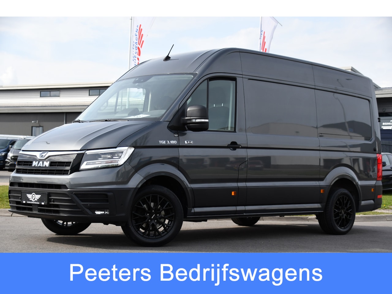 MAN TGE - 3.180 35 2.0 L3H3 4x4 PB Edition Adaptieve Cruise, Camera, Cruise, LED, Stoelverwarming, S - AutoWereld.nl