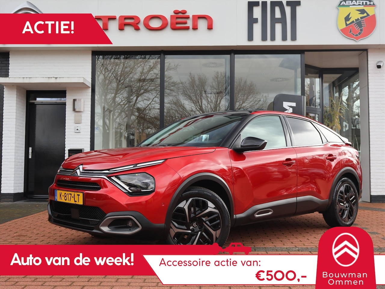 Citroën C4 - *Auto van de Week!* PureTech 130PK S&S EAT8 Automaat Shine, Rijklaarprijs | Panoramadak | - AutoWereld.nl