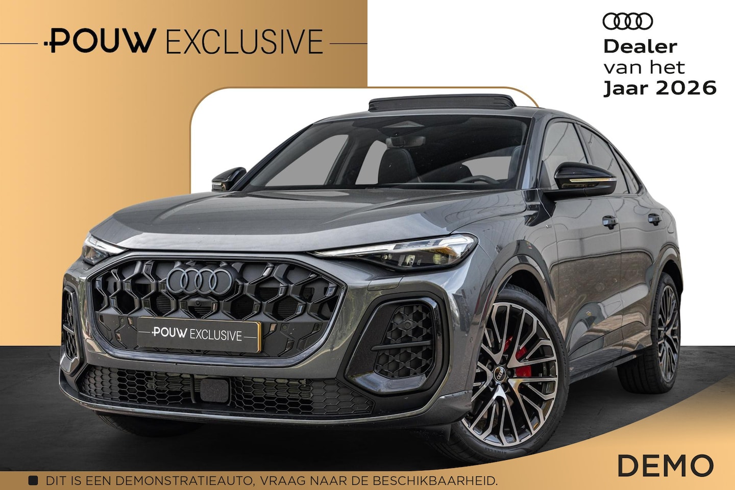 Audi Q5 Sportback - 2.0 TFSI e-hybrid quattro S Edition Competition | Panoramadak | Trekhaak | Passagiersscher - AutoWereld.nl