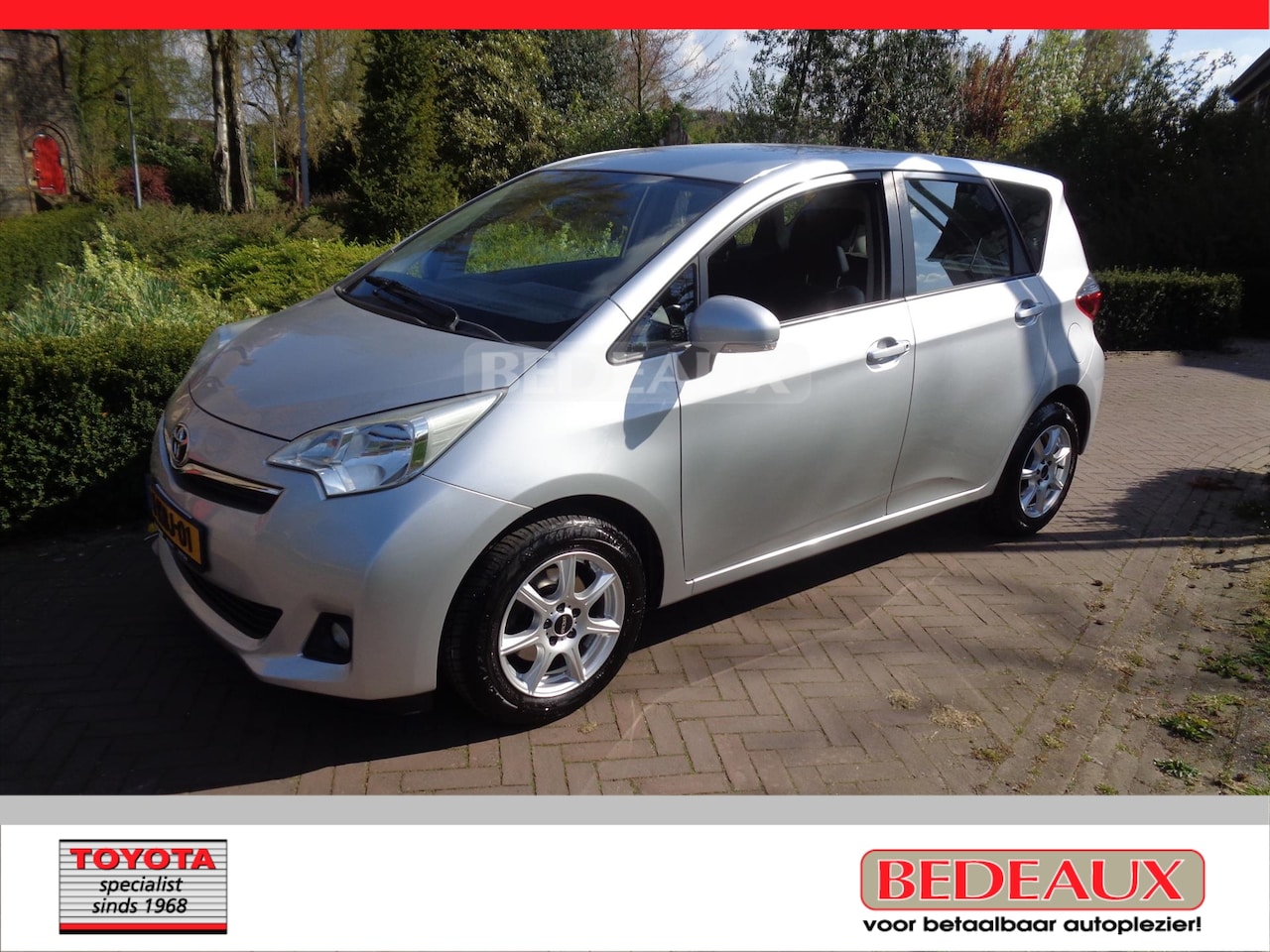 Toyota Verso S - 1.3 VVT-i 99pk CVT Aspiration, rijklaarprijs met 12 maanden Bovag garantie. - AutoWereld.nl