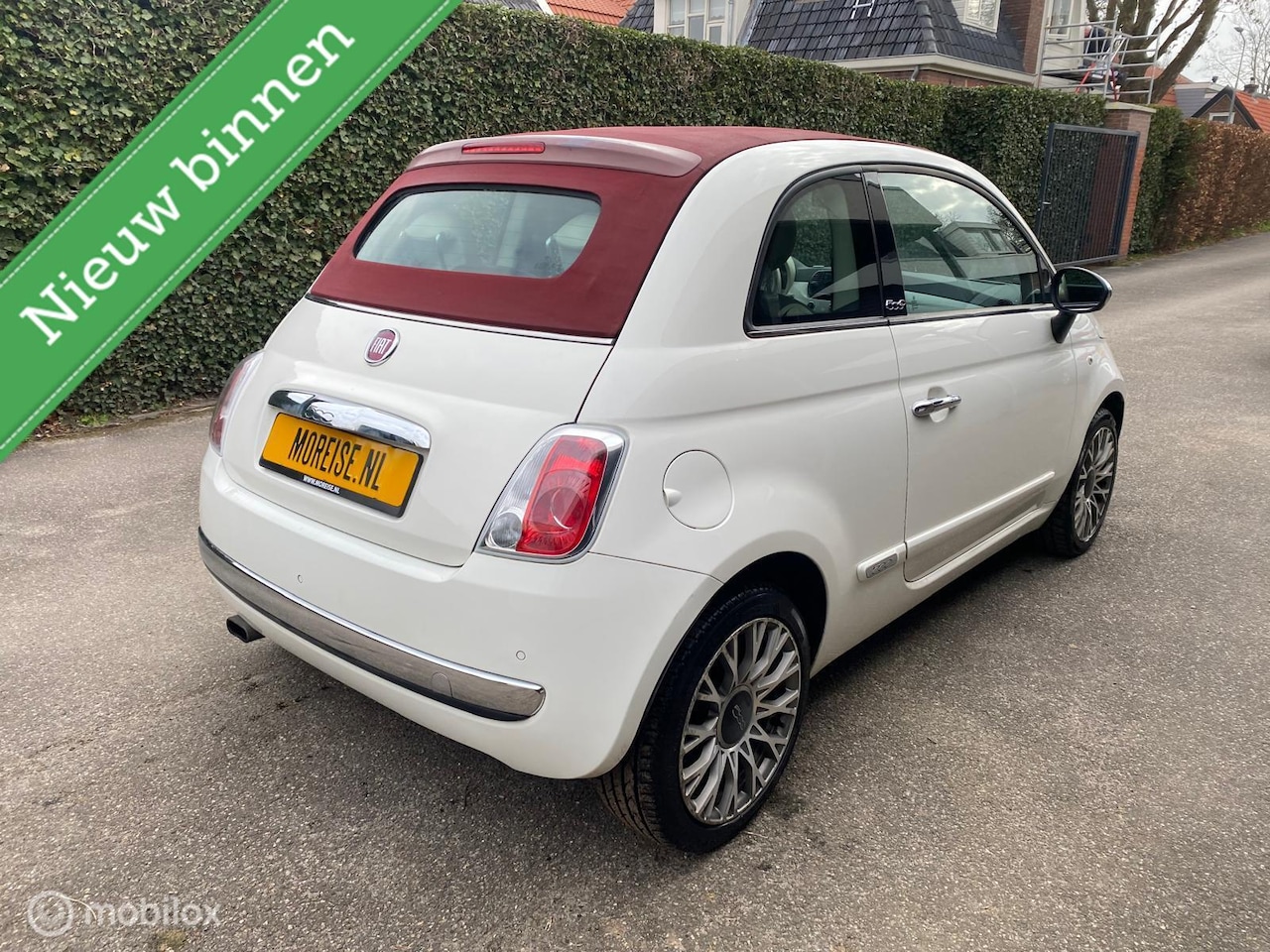 Fiat 500 C - 1.2 Lounge Cabrio 5-'13 Rijklaar !! - AutoWereld.nl