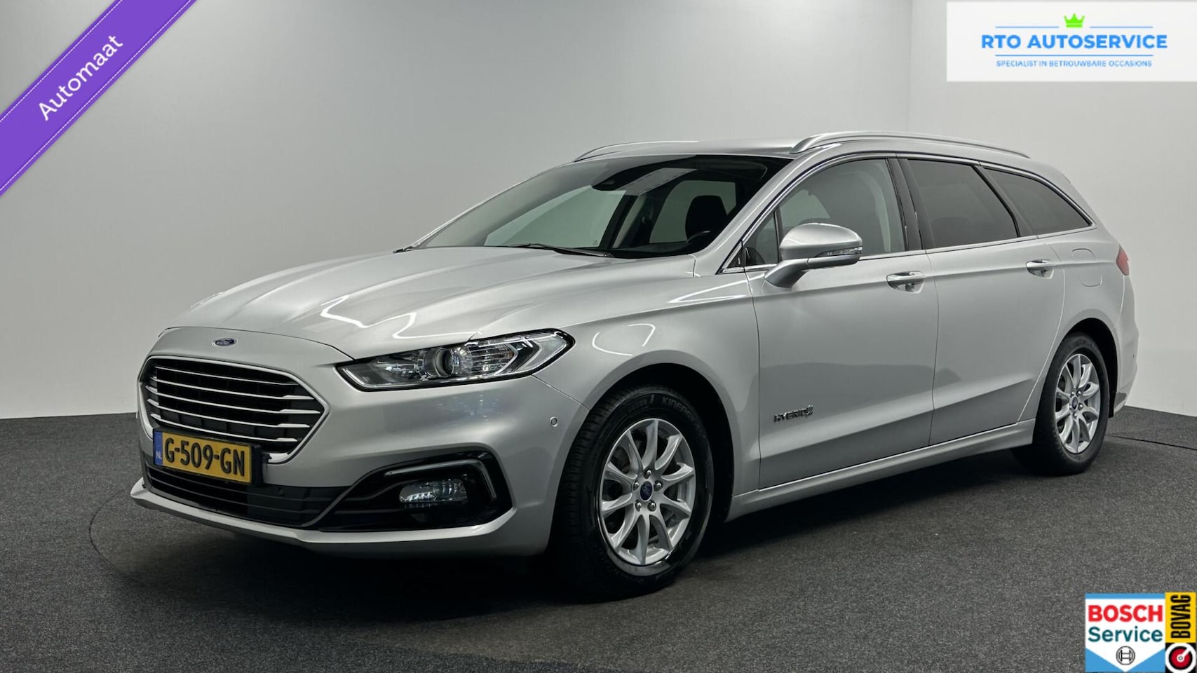 Ford Mondeo Wagon - 2.0 IVCT HEV Titanium CRUISE ECC CARPLAY KEYLESS. - AutoWereld.nl