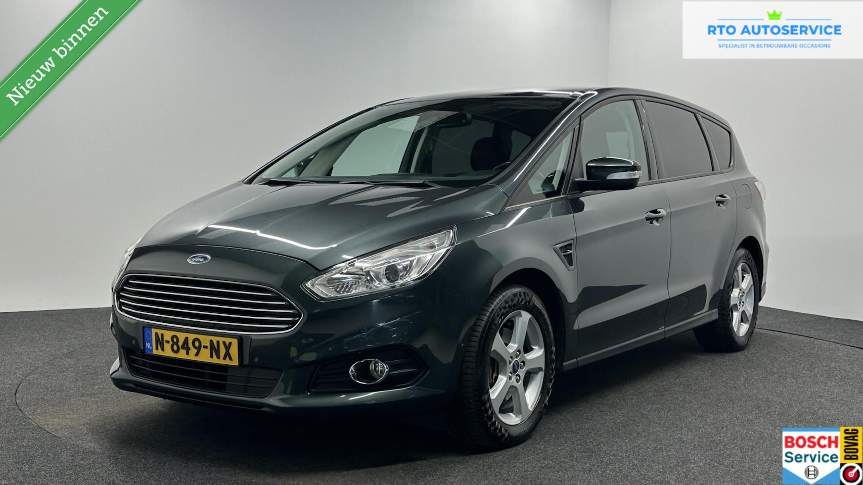 Ford S-Max - 1.5 Trend NAVIGATIE CRUISE LM ECC 98000 KM. - AutoWereld.nl