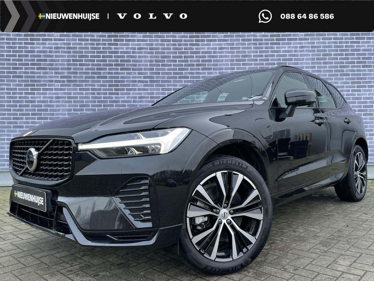 Volvo XC60 - 2.0 T6 Plug-in hybrid AWD Plus Dark | Long Range | Panoramadak | GOOGLE | Adaptieve Cruise - AutoWereld.nl