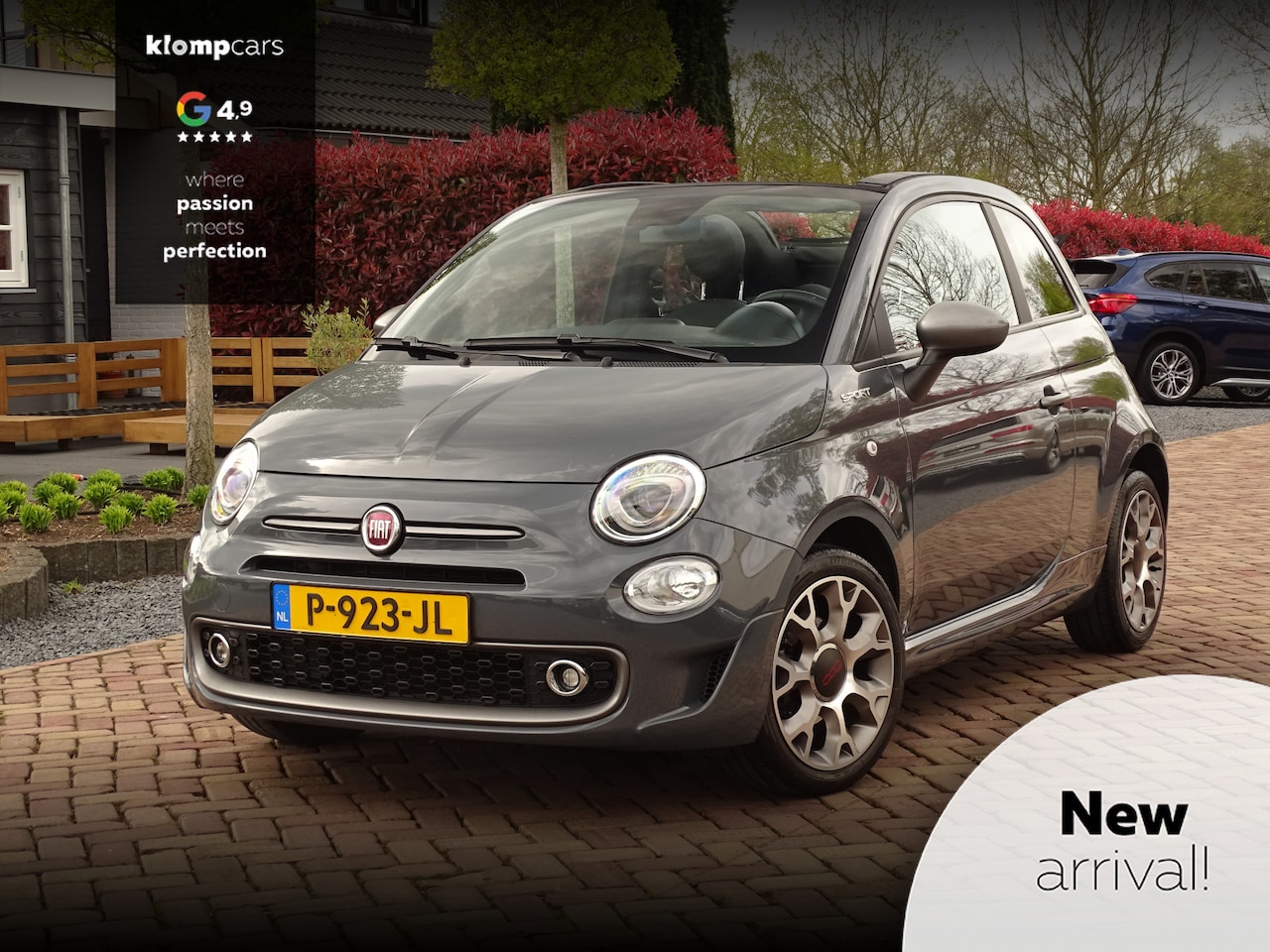 Fiat 500 - 1.0 Hybrid 500S Sport | 1e Eig | Or.NL! | Nav | Leer | Cruise | Grigio - AutoWereld.nl