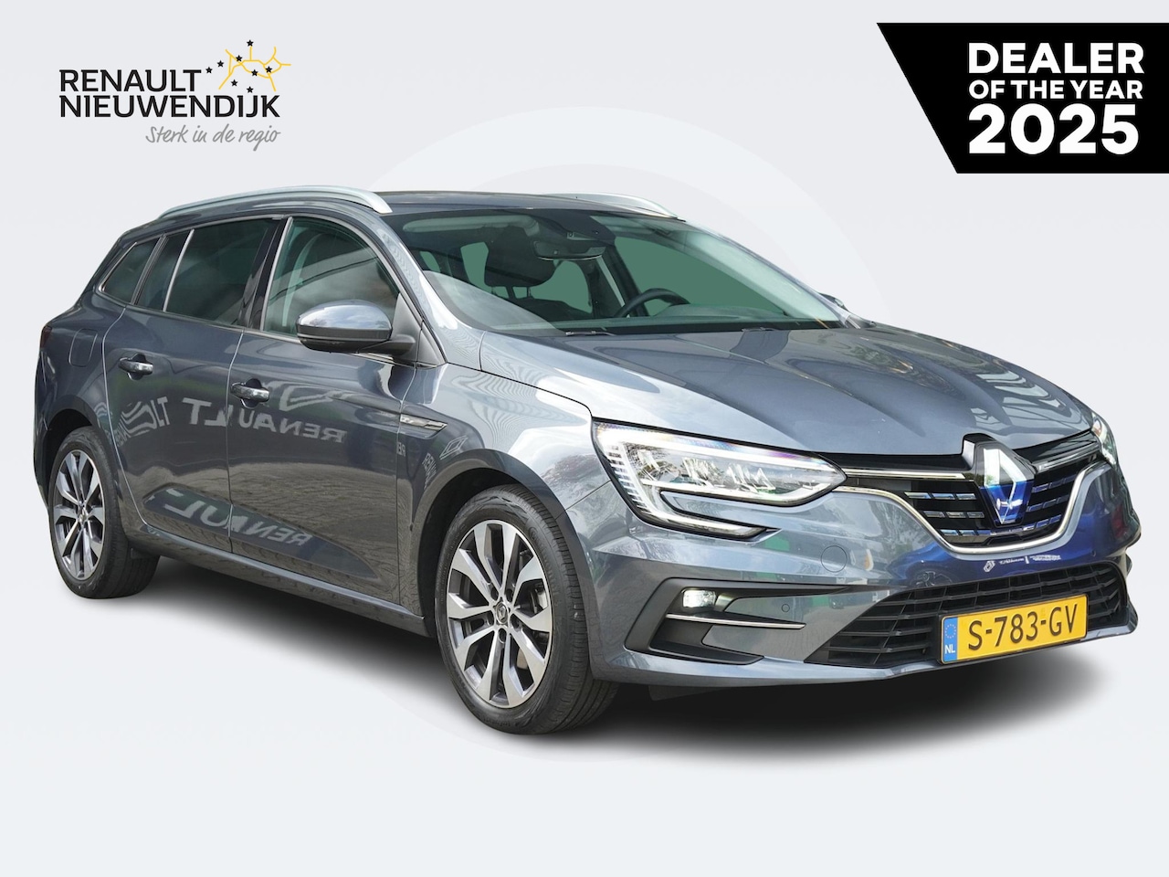 Renault Mégane Estate - 1.6 Plug-In Hybrid 160 Techno AUTOMAAT / DEALER OND. / NAVI / CAMERA / PDC / LED / DAKRAIL - AutoWereld.nl