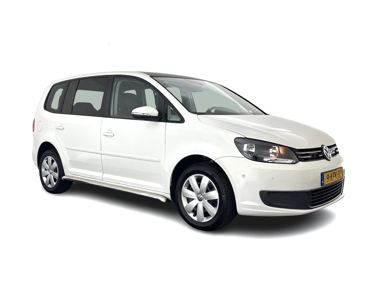 Volkswagen Touran - 2.0 TDI Comfortline BlueMotion Aut. *AIRCO | CRUISE | CARPLAY | PDC | SIDE-BARS | PRIVACY- - AutoWereld.nl
