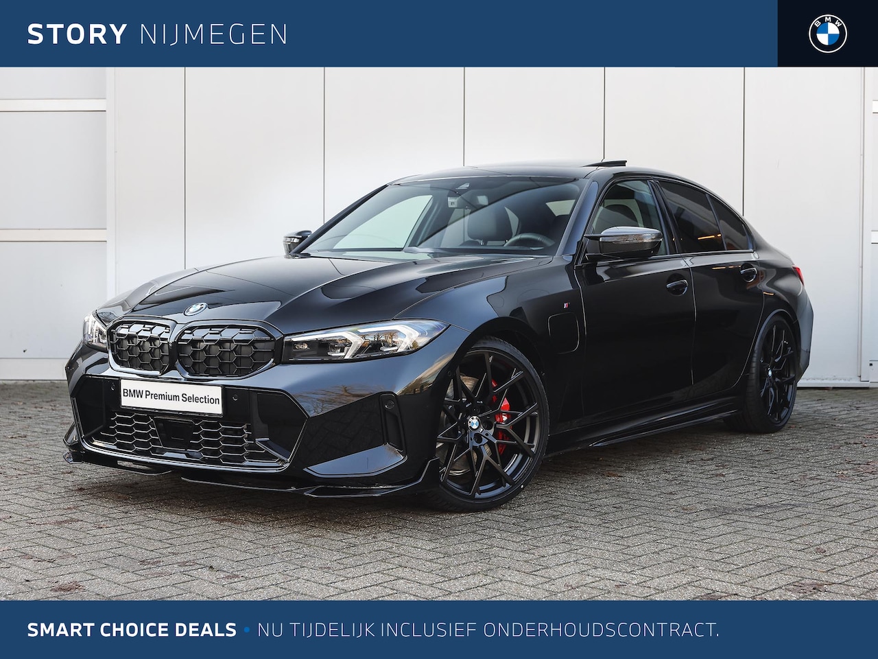 BMW 3-serie - 330e High Executive M Sport Automaat / Schuif-kanteldak / Trekhaak / Sportstoelen / Adapti - AutoWereld.nl