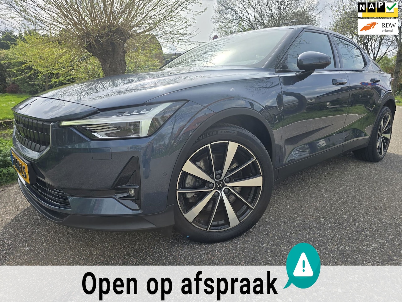 Polestar 2 - Long Range Dual Motor Launch Edition 78kWh/408PK/92%SOH - AutoWereld.nl