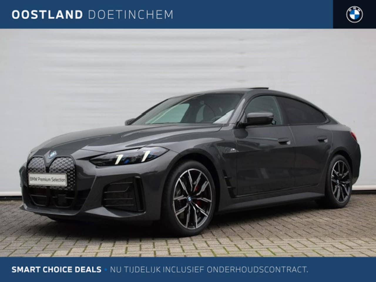 BMW i4 - eDrive40 Gran Coupé M Sport / Schuif-kanteldak / Achteruitrijcamera / Adaptieve LED / Acti - AutoWereld.nl