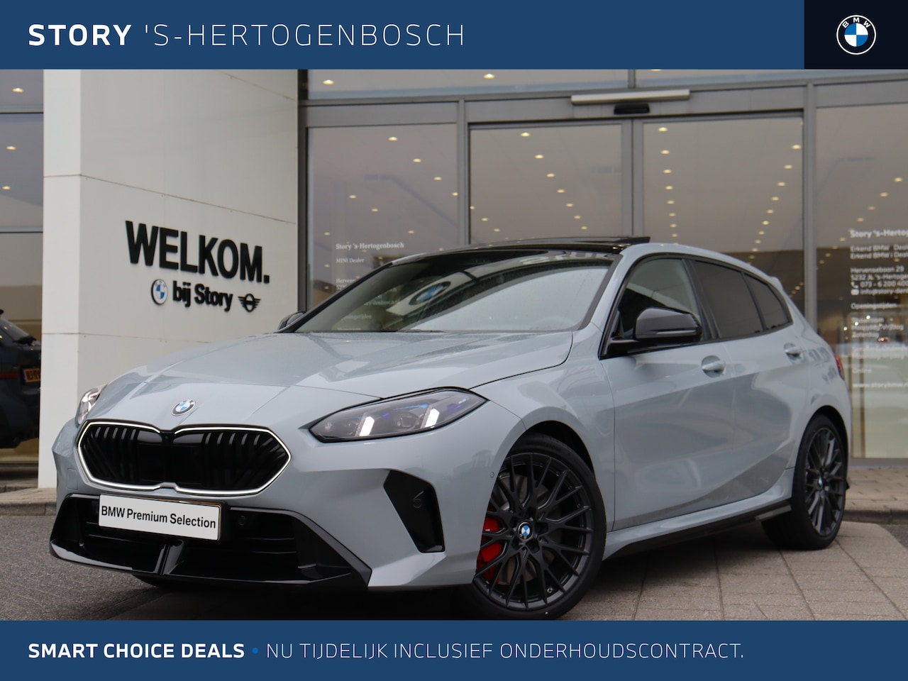 BMW 1-serie - 120 High Executive M Sport Automaat / Panoramadak / Sportstoelen / M Adaptief onderstel / - AutoWereld.nl