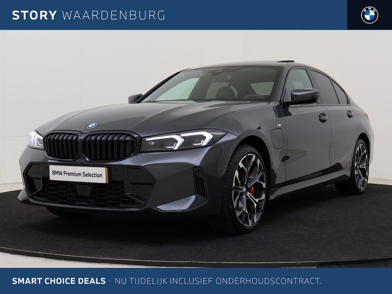 BMW 3-serie - 330e M Sport Automaat / Schuif-kanteldak / Trekhaak / Sportstoelen / Stuurverwarming / Com - AutoWereld.nl