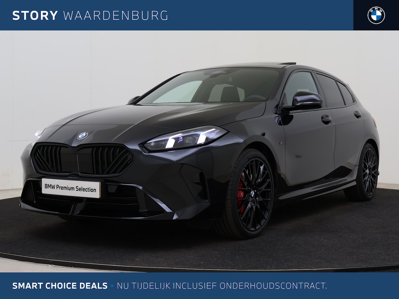 BMW 1-serie - 120 M Sport Automaat / Panoramadak / Trekhaak / Sportstoelen / Achteruitrijcamera / M Adap - AutoWereld.nl