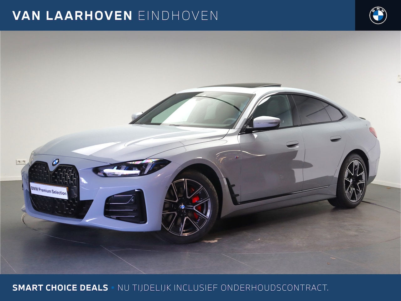 BMW 4-serie Gran Coupé - 430i xDrive M Sport Automaat / Schuif-kanteldak / Adaptieve LED / Parking Assistant / Stoe - AutoWereld.nl