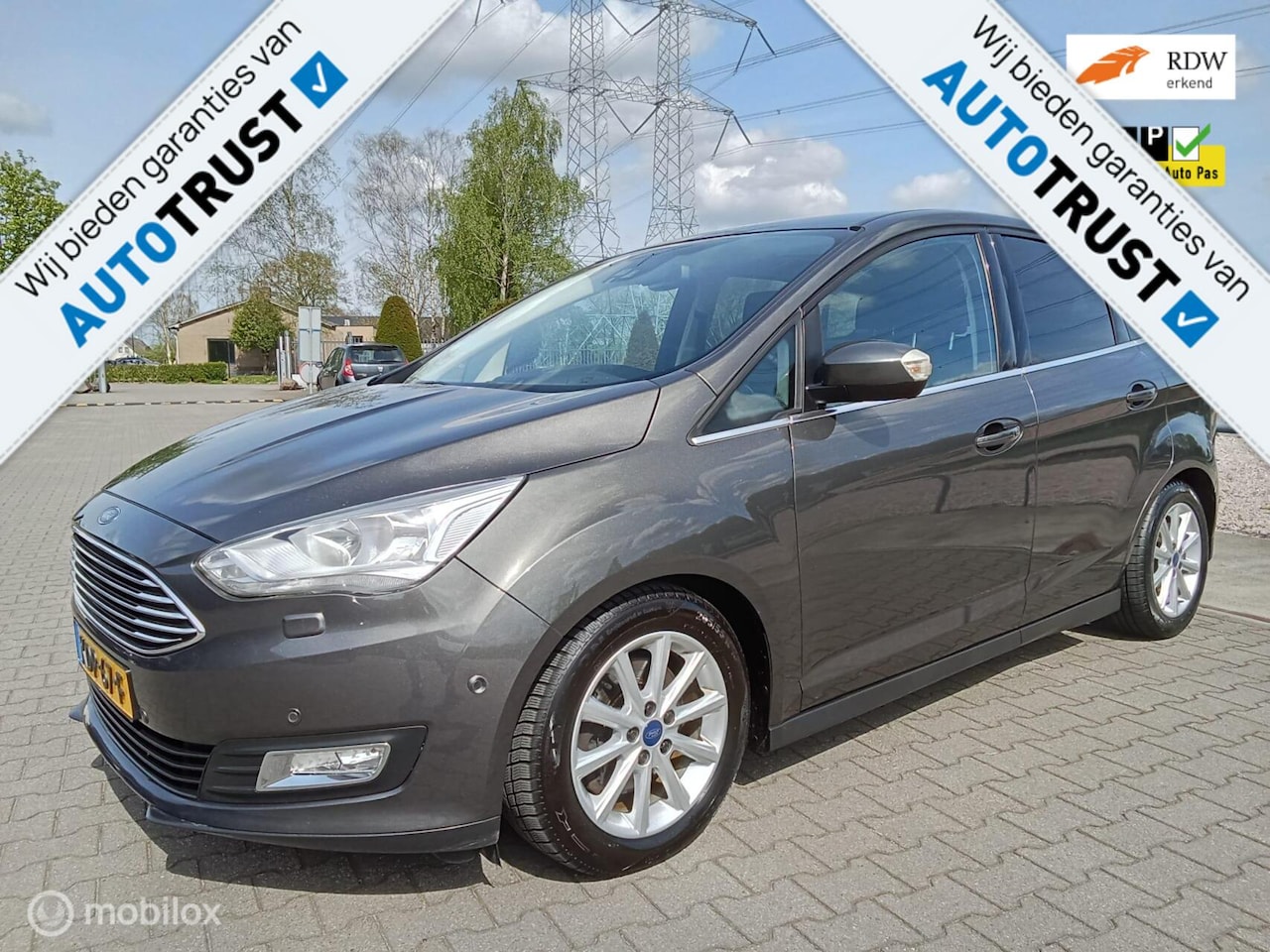 Ford C-Max - 1.5 Titanium/automaat/cruise/clima/trekhaak - AutoWereld.nl