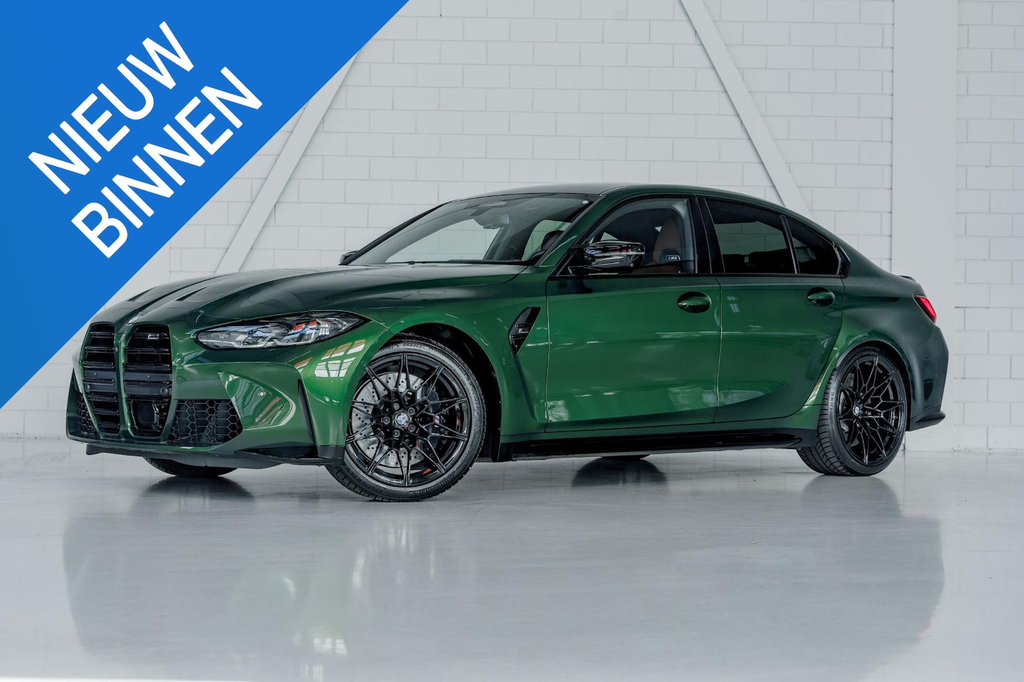 BMW M3 - Competition *Anglesey Green Individual* | Carbon | Harman Kardon | - AutoWereld.nl