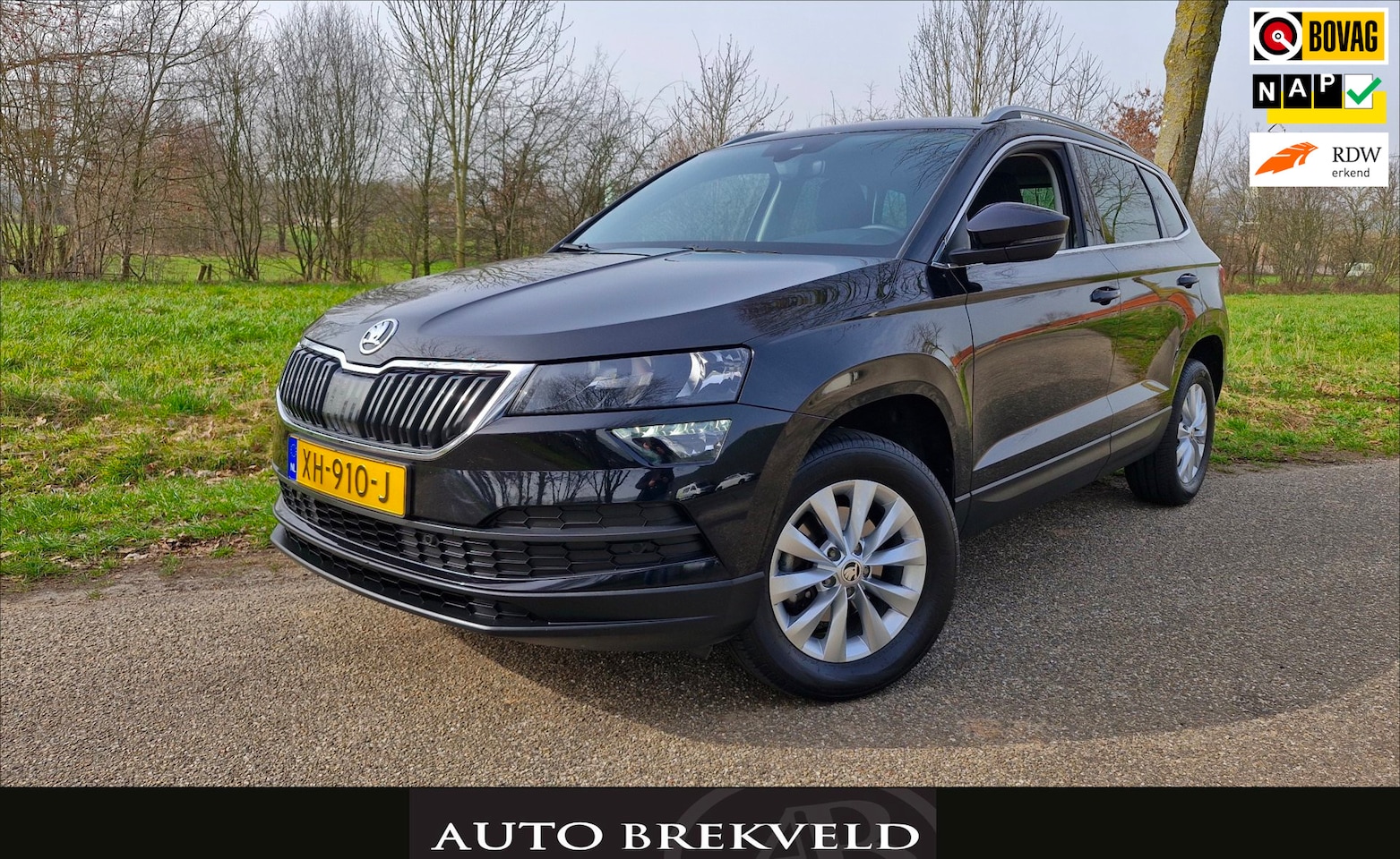 Skoda Karoq - 1.0 TSI Clever Edition 116PK | Rijklaarprijs | Clima | Cruise | Navi | LMV | DAB | NAP - AutoWereld.nl