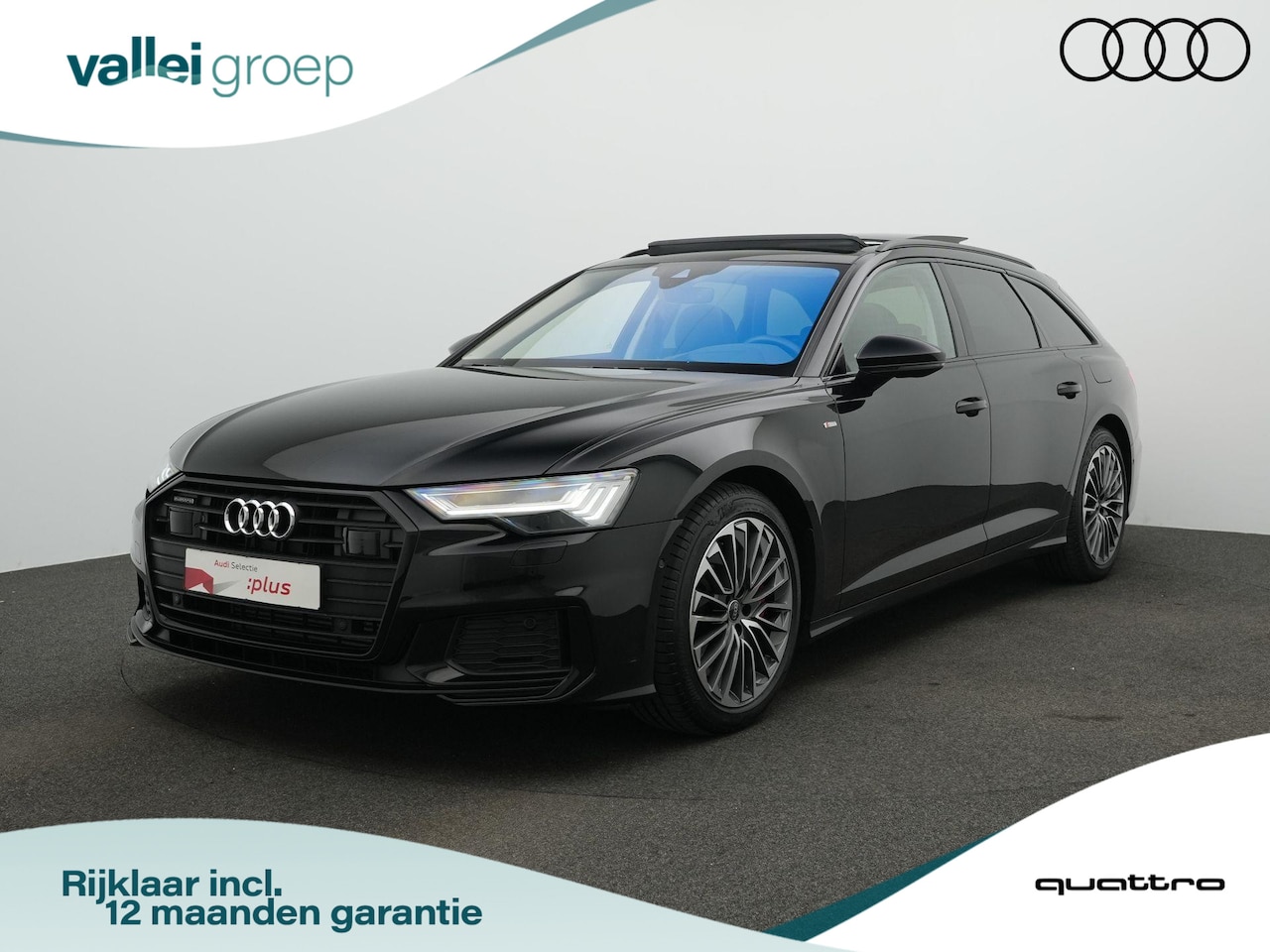 Audi A6 Avant - 55 TFSI e Quattro S edition Competition / S-Line | Panoramadak | Trekhaak | HD-Matrix LED - AutoWereld.nl
