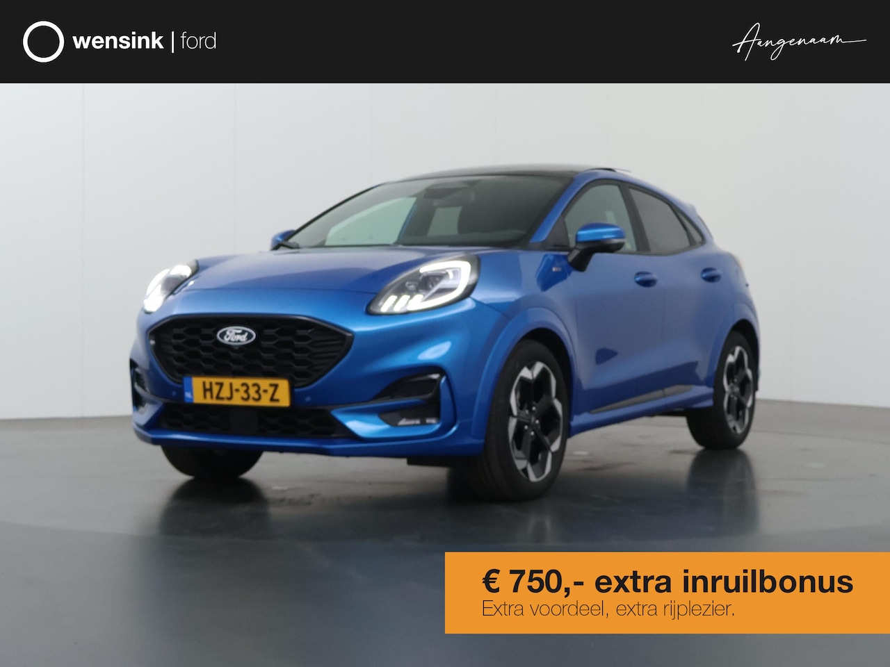 Ford Puma - 1.0 EcoBoost Hybrid ST-Line X | Facelift | Trekhaak | Panoramadak  | Winterpakket | Cruise - AutoWereld.nl