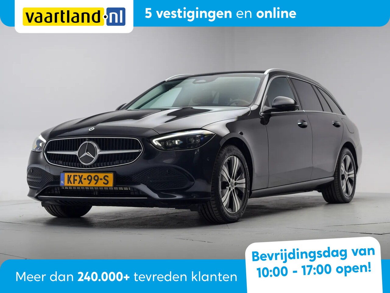 Mercedes-Benz C-klasse Estate - 300 e Luxury Line [ LED Sfeer Memory Navi Camera ] - AutoWereld.nl