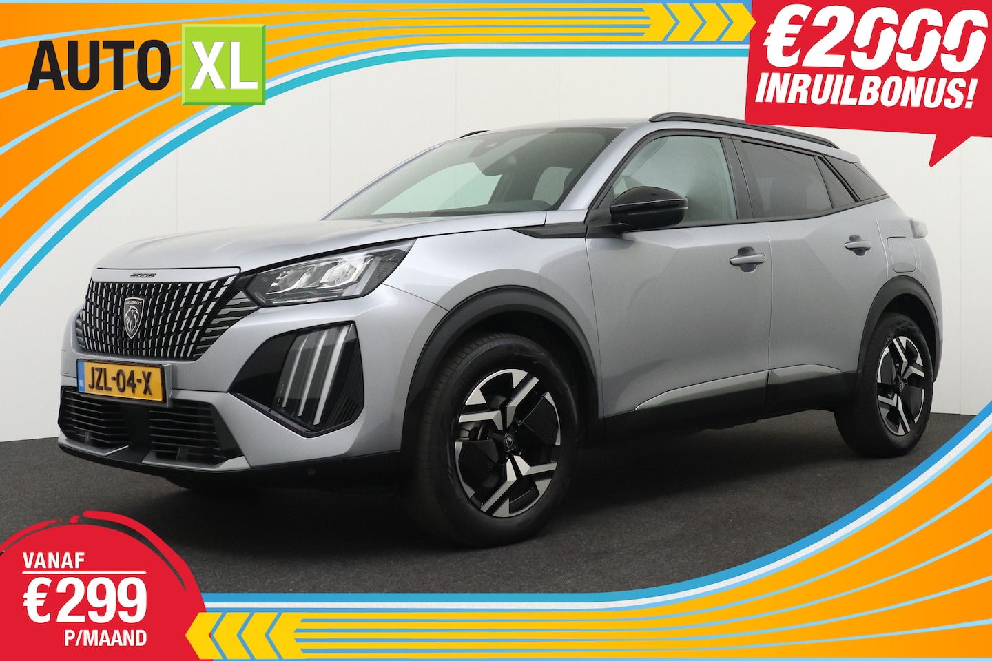 Peugeot 2008 - 167 PK Aut. Hybrid Allure Half-Leder Climate Carplay 17'LMV - AutoWereld.nl