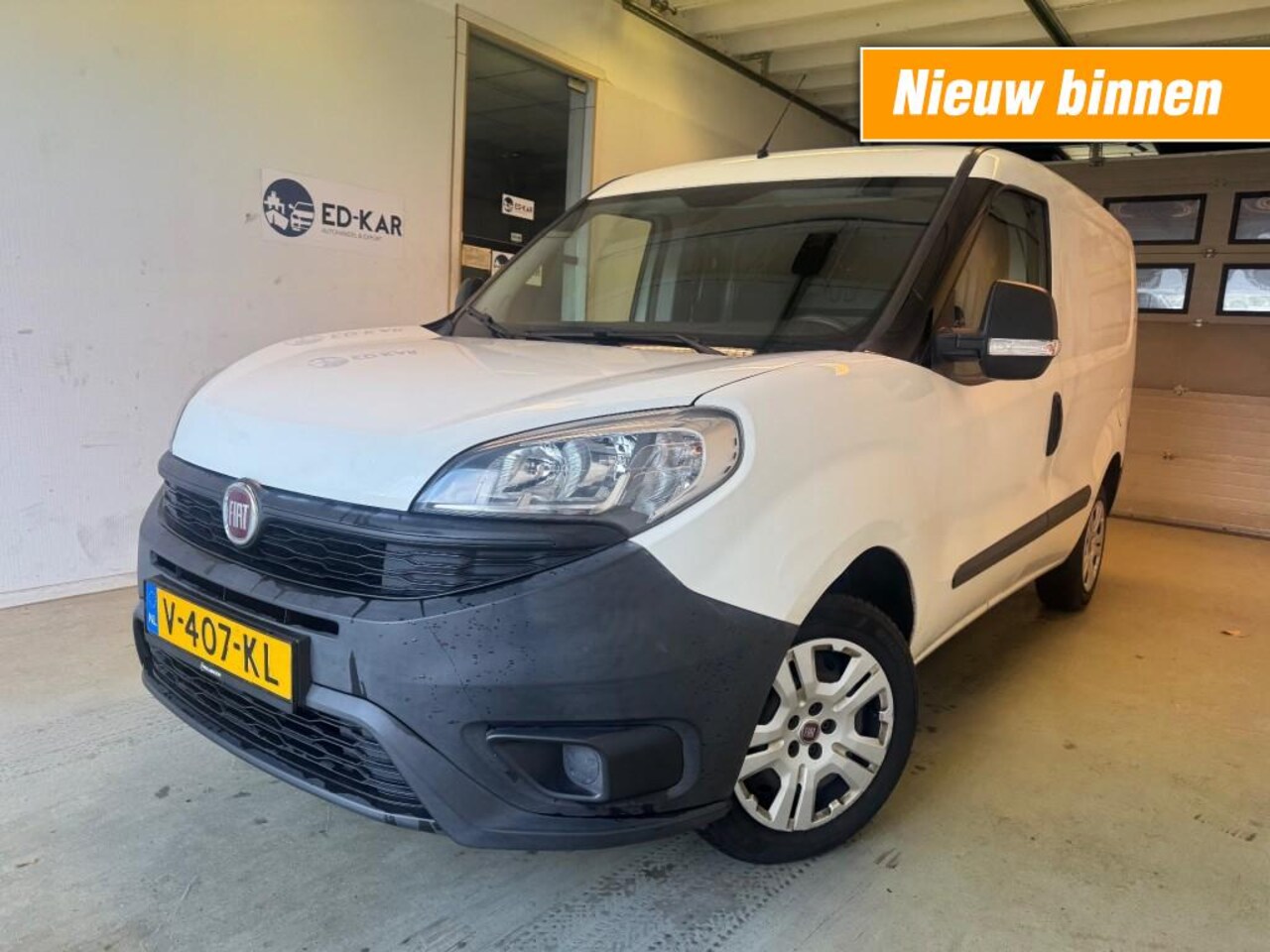 Fiat Doblò Cargo - 1.3 MJ L1H1 Actual AIRCO NAP NETTE AUTO APK BIJ AFLEVERING - AutoWereld.nl