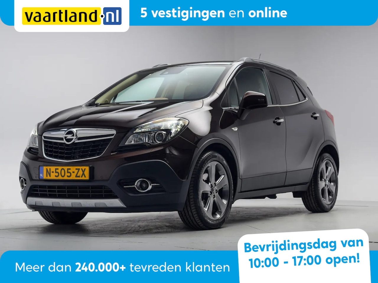 Opel Mokka - 1.4t Cosmo Aut [ Xenon Trekhaak Stoelverwarming ] - AutoWereld.nl