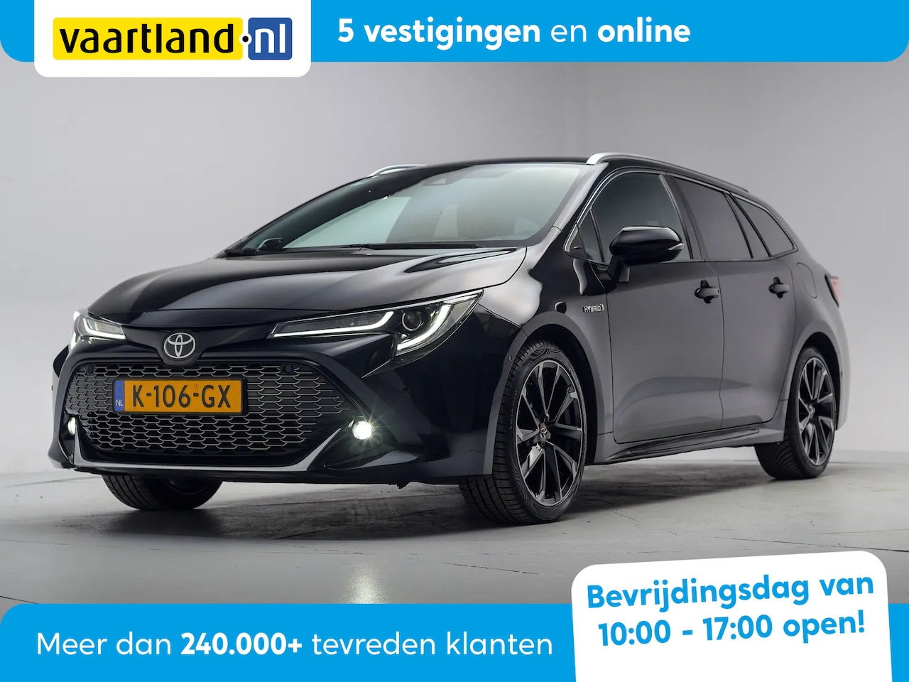 Toyota Corolla Touring Sports - 2.0 Hybrid 184pk GR-Sport Business [ LED Navi HUD Camera Stoelverwarming ] - AutoWereld.nl