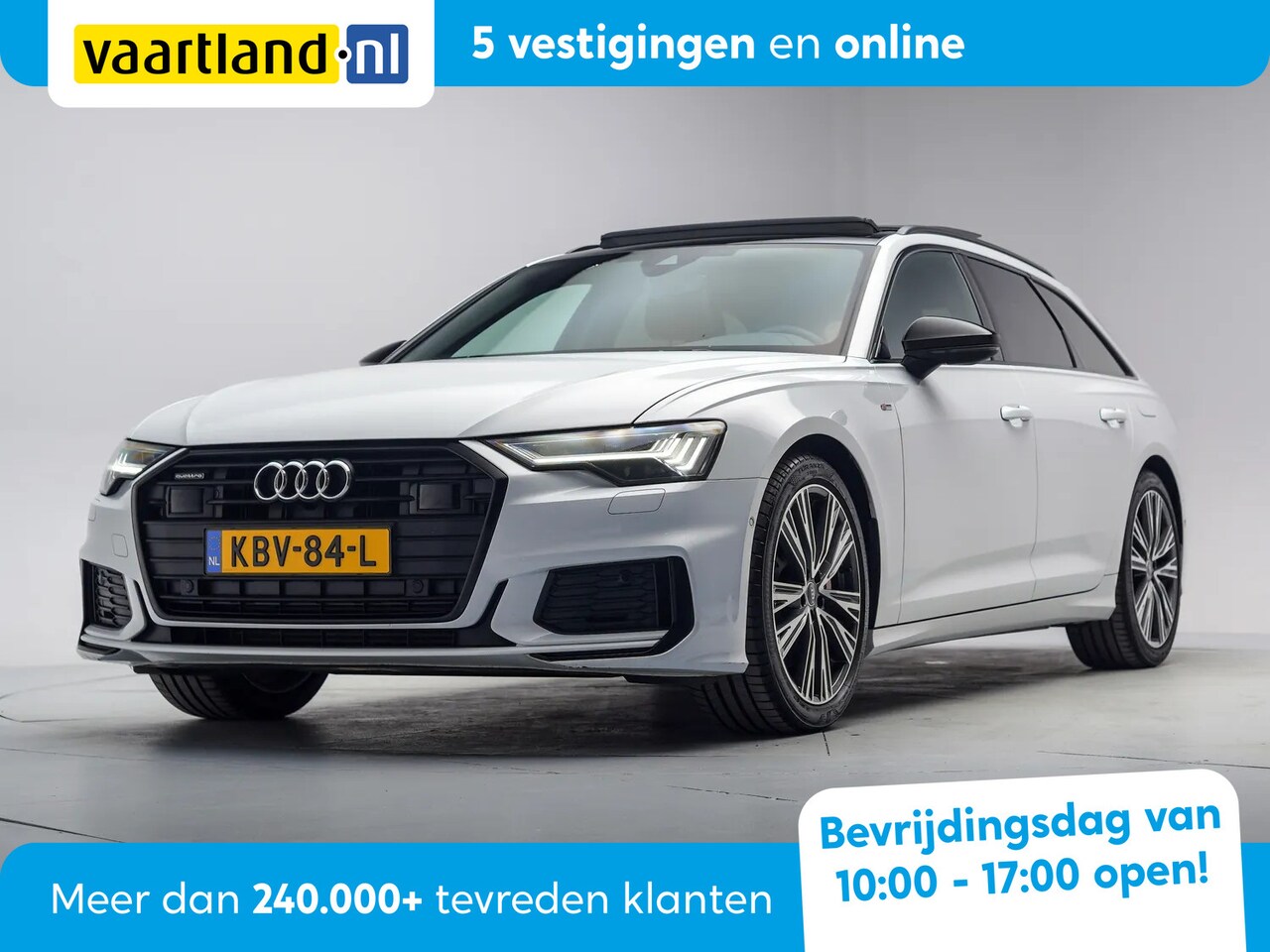 Audi A6 Avant - 55 TFSI e quattro S Line Competition [ Panorama Matrix Camera Stoelverwarming ] ] - AutoWereld.nl