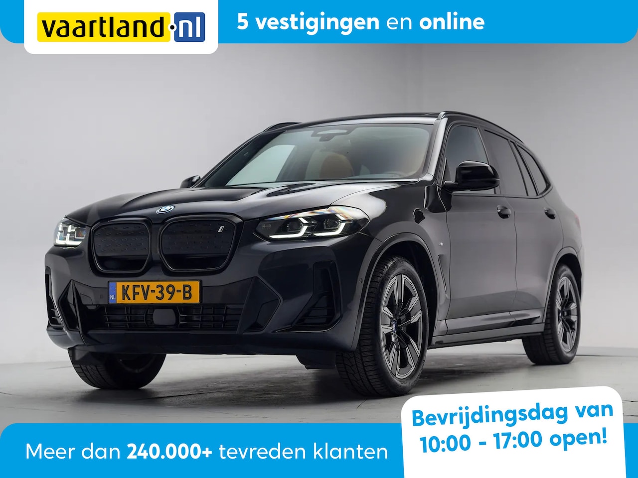 BMW iX3 - 80 kWh M Sport 3-Fase Nieuw model [ Panorama Leder Camera ] - AutoWereld.nl