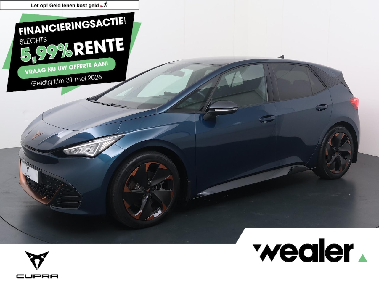 CUPRA Born - Adrenaline One 62 kWh | 204 PK |  Adaptive cruise control | Climate control | Verwarmde vo - AutoWereld.nl