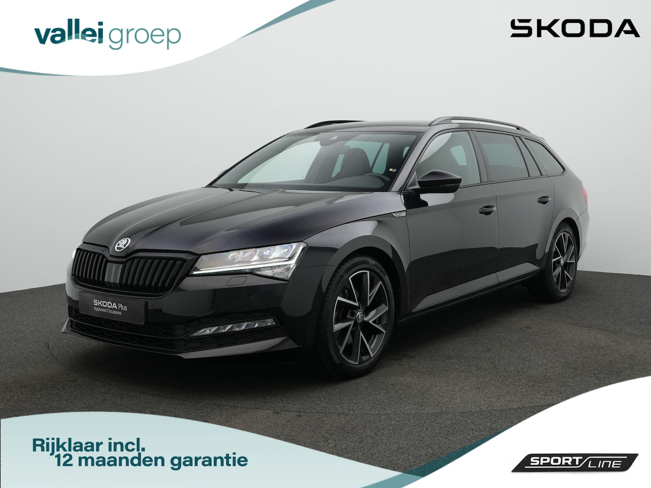 Skoda Superb Combi - 1.5 TSI 150 pk DSG ACT Limited Sportline Business | Trekhaak | Geheugenstoel | Stuur-/acht - AutoWereld.nl