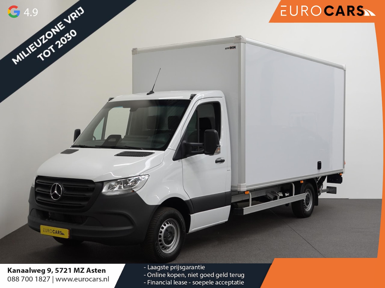 Mercedes-Benz Sprinter - 315 1.9 CDI Bakwagen Meubelbak Laadklep Navi| Airco|Cruise Control Comfort stoelen - AutoWereld.nl
